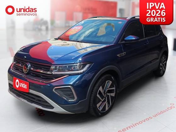 VOLKSWAGEN T-CROSS 1.4 250 TSI TOTAL FLEX HIGHLINE AUTOMÁTICO VOLKSWAGEN T-CROSS 1.4 250 TSI TOTAL FLEX HIGHLINE AUTOMÁTICO